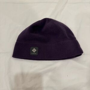 Columbia L/XL Purple Thermarator Omni-Heat Reflective Fleece Winter Beanie Hat